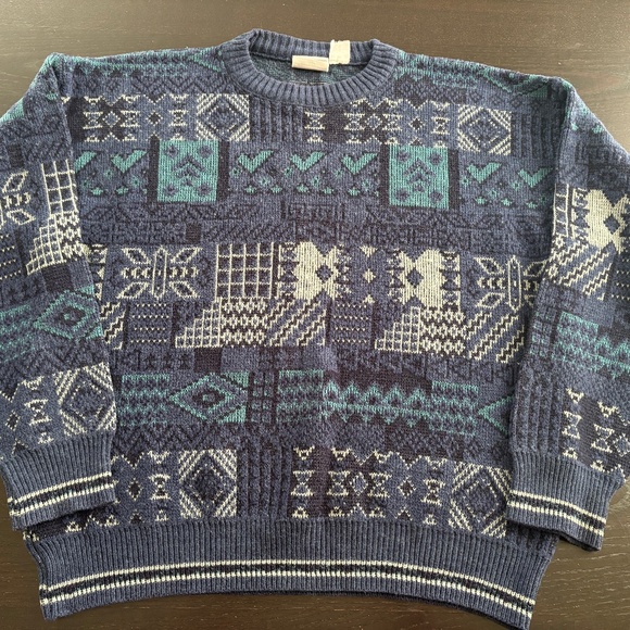 Vintage 90s Mens Giorio di Firenze Crewneck Pullover Sweater Size Large - Picture 1 of 4